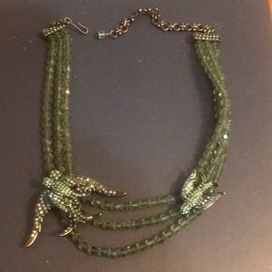 Heidi Daus necklace with birds